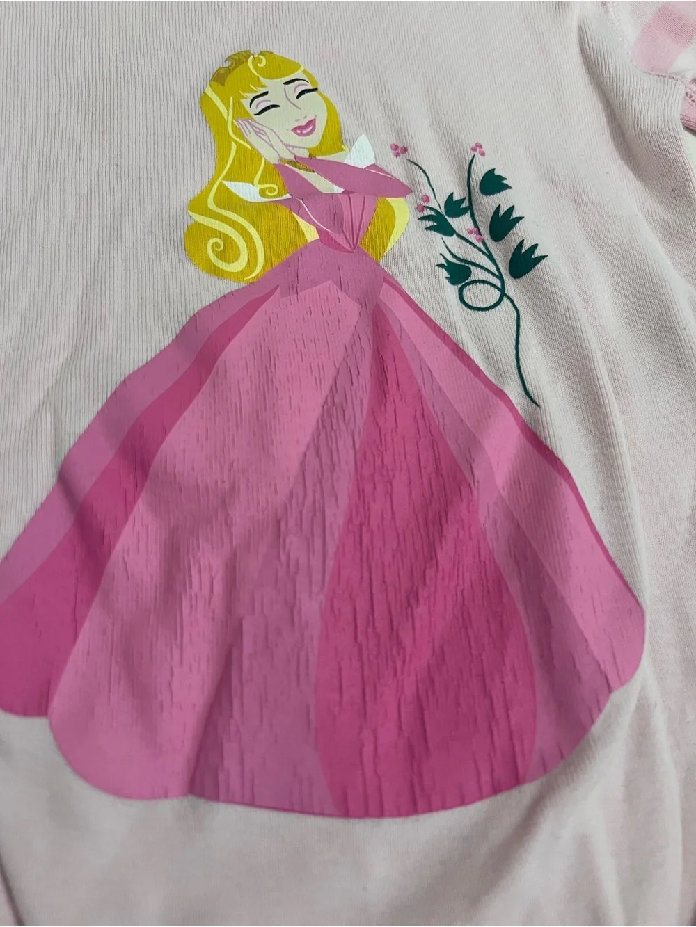 Disney Aurora Princess Sleep Set with Striped Pants